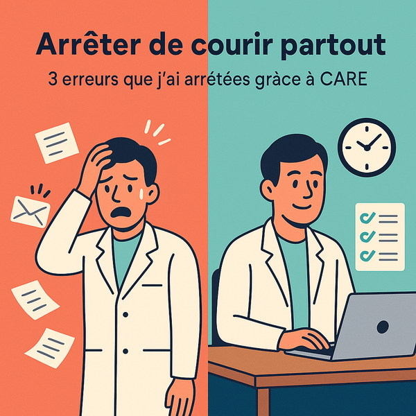 Arrêter de courir partout : 3 erreurs que j’ai arrêtées grâce à CARE